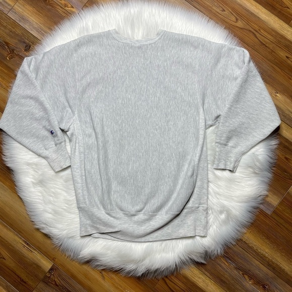 Vintage Champion Reverse Weave Crewneck Sweatshirt Annapolis Navy - Picture 2 of 6